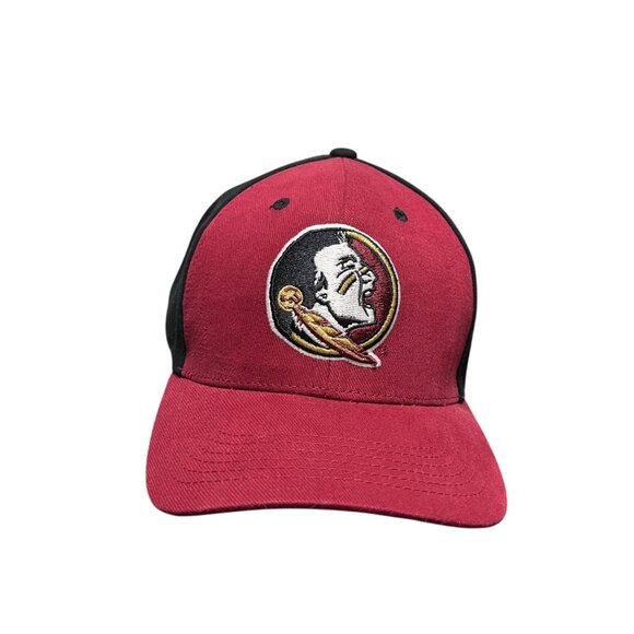 FSU Florida‎ State University Seminoles Logo Adjustable Curved Bill Hat Cap New - Picture 3 of 10